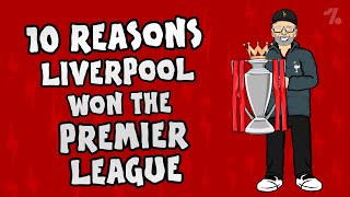 10 reasons why Liverpool won the Premier League title ► Onefootball x 442oons [upl. by Norrehs588]