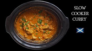 Chicken Curry  Indian takeaway style  Crockpot Recipe  Slow Cooker Curry [upl. by Wendeline]