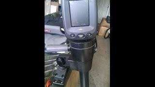 The Outdoor Toolbox Mount a Humminbird 140c Fishin Buddy on a Kayak [upl. by Anitel]