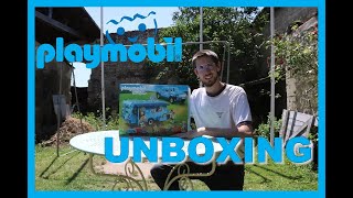 PLAYMOBIL FAMILLE AVEC VOITURE ET CARAVANE REF 9502 UNBOXING EN FRANCAIS [upl. by Flatto917]