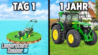 ÜBERLEBEN im OZEAN beginnend mit 0 in Farming Simulator 22 [upl. by Demetre]