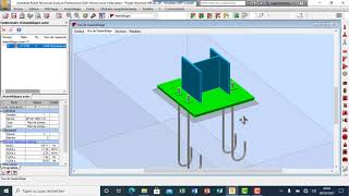 TUT0ROBOT STRUCTURAL ANALYSIS ETUDE DES ASSEMBLAGES DES PIEDS DES POTEAUX [upl. by Lorenz]