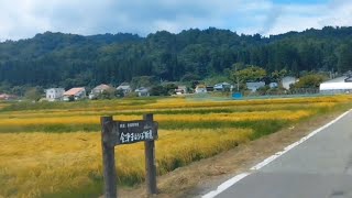 赤留塔寺線 県道365号線、会津まほろば街道 再生速度は132倍速再生 [upl. by Notwen]