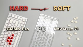 【keyboard Live】Make GMMK Pro more soft｜MMD Cream V4｜Switch Replacement｜Plate replacement｜定位版更換｜冰淇淋軸 [upl. by Iru]