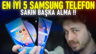 Bence Şu Anda Alınabilecek En İyi 5 Samsung Telefon  EYLÜL 2024 [upl. by Charmaine]