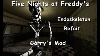 GMOD FNAF1 Endoskeleton v2 Model by Spygineer [upl. by Airdnahs138]