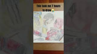 deadpool and wolverineartdeadpool drawing movie [upl. by Tartan363]