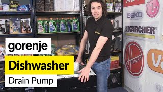 How to Replace a Dishwasher Drain Pump  Gorenje [upl. by Ion]