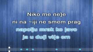 Dzej  Gde cu sad moja ruzo karaoke [upl. by Enyaj]