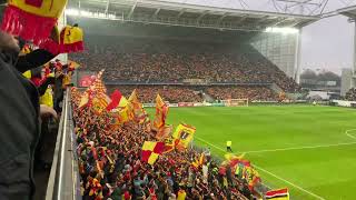 les corons  Stade Bollaert Delelis Lens  mitemps  rclens [upl. by Meijer]