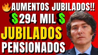 💲294 MIL PESOS a Jubilados y Pensionados  🛑Aumentos de Febrero 2024  Noticias Anses [upl. by Freeman]