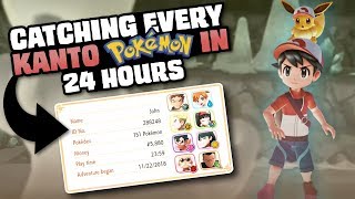 HOW EASILY CAN YOU CATCH EVERY POKEMON IN LETS GO PIKACHUEEVEE [upl. by Kcirrej]