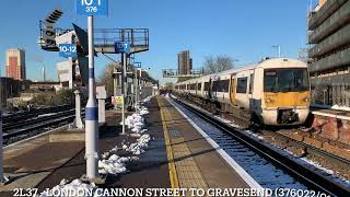 Trains At New Cross SEML 151222 [upl. by Hadwyn]