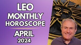 Leo Horoscope April 2024  New Exciting Adventures Await [upl. by Alekram997]