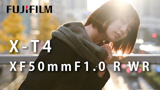 【XT4  XF50mmF10 R WR】富士フィルムでポートレート撮影をしてみた。 [upl. by Liddle]