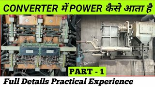 Converter में Power कैसे आता है  Plant में Power किस तरह काम करता है  SubStation to Furnace Panel [upl. by Enirehs]