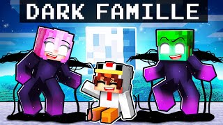 Adopté par la DARK FAMILLE sur Minecraft [upl. by Adihahs]