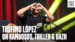 Teófimo López on Triller Kambosos amp DAZN [upl. by Blane]