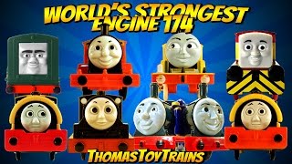 Thomas and Friends 174 Worlds Strongest Engine Trackmaster Tomy Plarail Toy Trains ThomasToyTrains [upl. by Deryl]