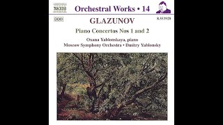 GLAZUNOV  Piano Concerto No 2 in B Major Op 100 [upl. by Daugherty]