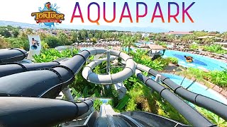 Tortuga Pirate Island Theme amp Water Park in Kuşadası Türkiye 🇹🇷 [upl. by Robson334]