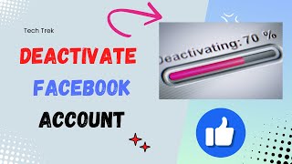 How to Deactivate Facebook Account  Full Guide  Tech Trek [upl. by Bonney]