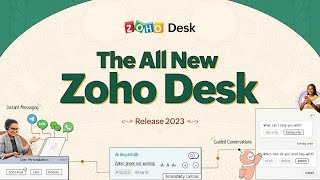 Get a sneak peek at the allnew Zoho Desk 2023  Zoho Desk [upl. by Machute]