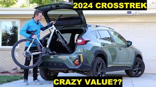 Heres Why the Subaru Crosstrek is a Crazy Bargain  2024 Subaru Crosstrek Review [upl. by Rafaelof]