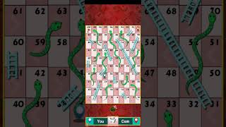 snake and leaders game  snake ladders gameplay ludo king [upl. by Cyril912]