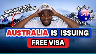 Australia Work Permit Visa PT 1  Australia Free Work Visa  Australia Express Entry [upl. by Aniv]