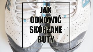 JAK ŁATWO NAPRAWIĆ ZAGIĘCIA NA SKÓRZANYCH BUTACH  JAK ODNOWIĆ SKÓRZANE BUTY [upl. by Imeka]