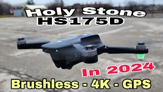 Holy Stone HS175D Mini Drone Brushless 4K GPS from Amazon [upl. by Assilam197]