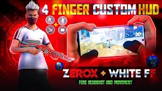 EASY New Top 5 Best 4 Finger Custom Hud Free Fire 2024⚡🔥MOVMENTHEADSHOT 4 Finger Setting 2024 [upl. by Eentroc301]