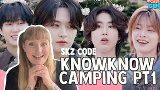 SKZ CODE 노노캠핑 Know Know Camping 1 reaction [upl. by Seften]