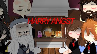 🧹Harry potter react to Harry angst 🧹 🧙‍♂️ 《ANGST》gacha 🌹🌹🌹 [upl. by Holleran]