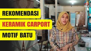 Rekomendasi Keramik untuk Garasi  Carport harga terjangkau ukuran 40x40 [upl. by Rider]