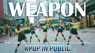 KPOP IN PUBLIC ITZY 있지  WEAPON SGF  Original Choreo  Full Cover by HUSH BOSTON [upl. by Gelb156]