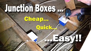 How to make a junction box  wire splicing [upl. by Reeves]