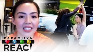 Marella Torre reacts to her trending scenes on “FPJs Ang Probinsyano”  Kapamilya React [upl. by Liagabba793]