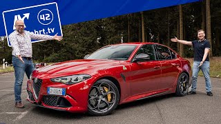 2023 Alfa Romeo Giulia Quadrifoglio Facelift mit 520 PS  Kaufberatung Test deutsch Fahrbericht [upl. by Nahsin]