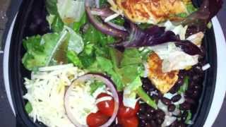 Jack In The Box Southwest Grilled Chicken Salad Review [upl. by Neit942]