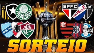 LIBERTADORES 2024  SORTEIO DAS OITAVAS [upl. by Nick269]