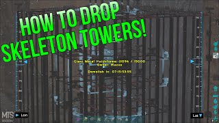 Dropping A Fat Skeleton Tower Without Soaking A Single Bullet  Ark Survival Evolved  MTS Ep6 [upl. by Avid509]