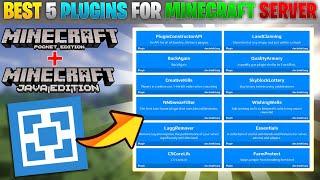 Top 5 Best Aternos plugins For 120 in Hindi  Best Plugins For Smp [upl. by Jud854]