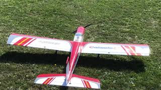 Maiden flight of Kyosho Calmato alpha 40 [upl. by Lenehc]