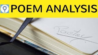 How to write a poem analysis  Gedichtinterpretation im Englischen schreiben [upl. by Ameehs]