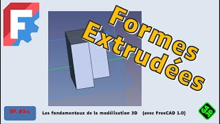 🔧 TUTORIEL FREECAD  Maîtrisez lExtrusion et Évitez les Erreurs Courantes [upl. by Aiuoqes865]