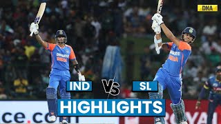 India Vs Sri Lanka Highlights 1st T20 India Beat Sri Lanka By 43 Runs IND Vs SL Highlights 1st T20 [upl. by Esiom]