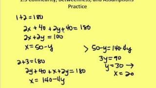 13 Collinearity Betweenness amp Assumptions Practice [upl. by Socher]