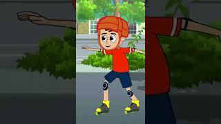 चिंकी गिर गयी  Skater Chinki ytshorts puntoonkids shorts [upl. by Ram81]